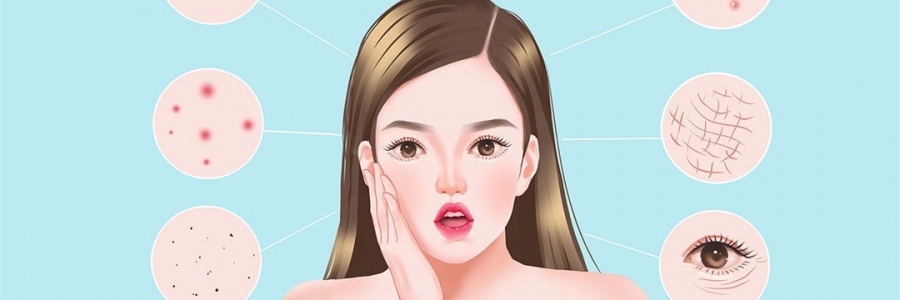 看病先看臉，痘長(zhǎng)在哪里，問題出在哪里！