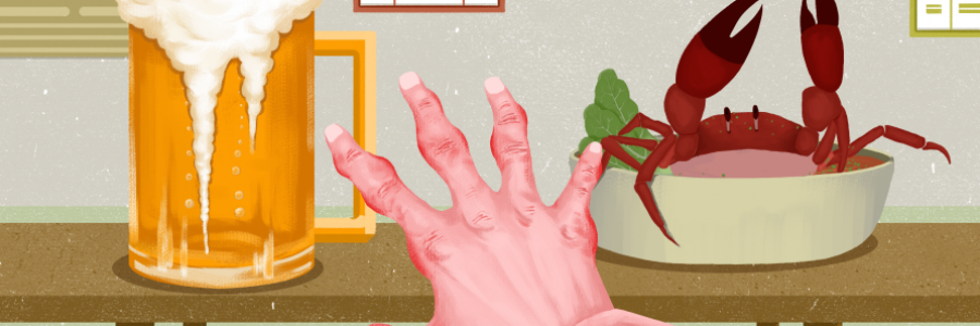 痛風(fēng)，一定要艾灸！三穴見(jiàn)奇效！