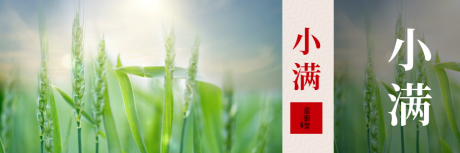 小滿 | 小得盈滿，祛濕固陽